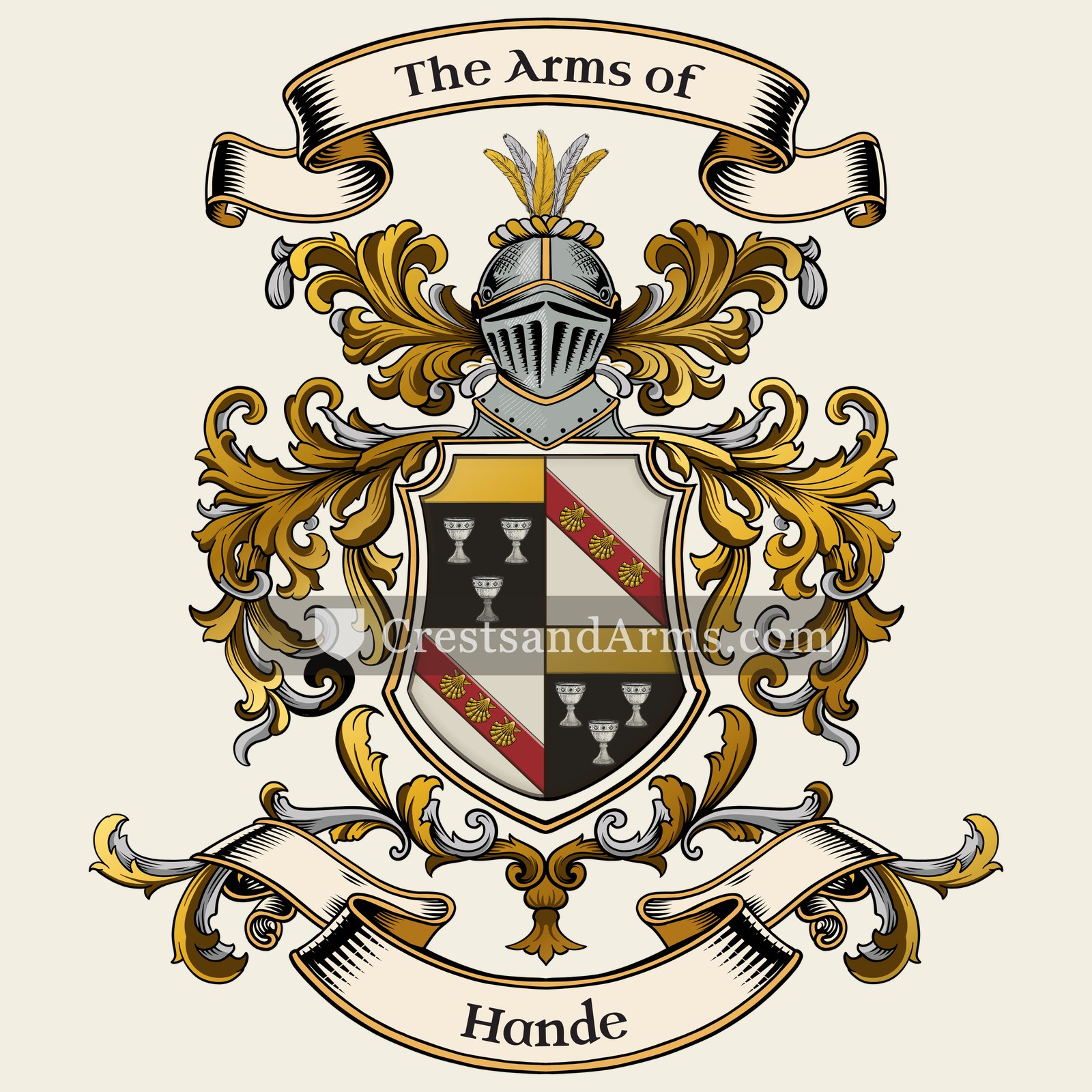The Hande coat of arms