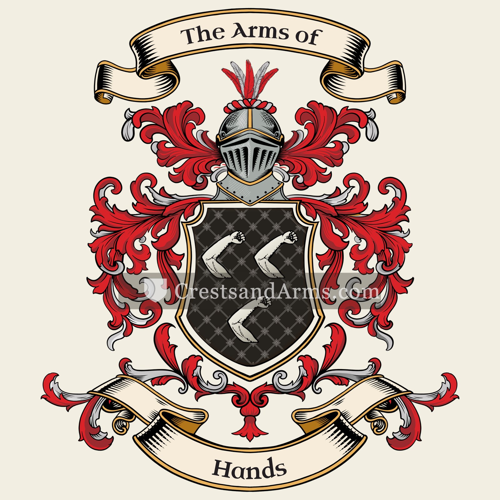 The Hands coat of arms