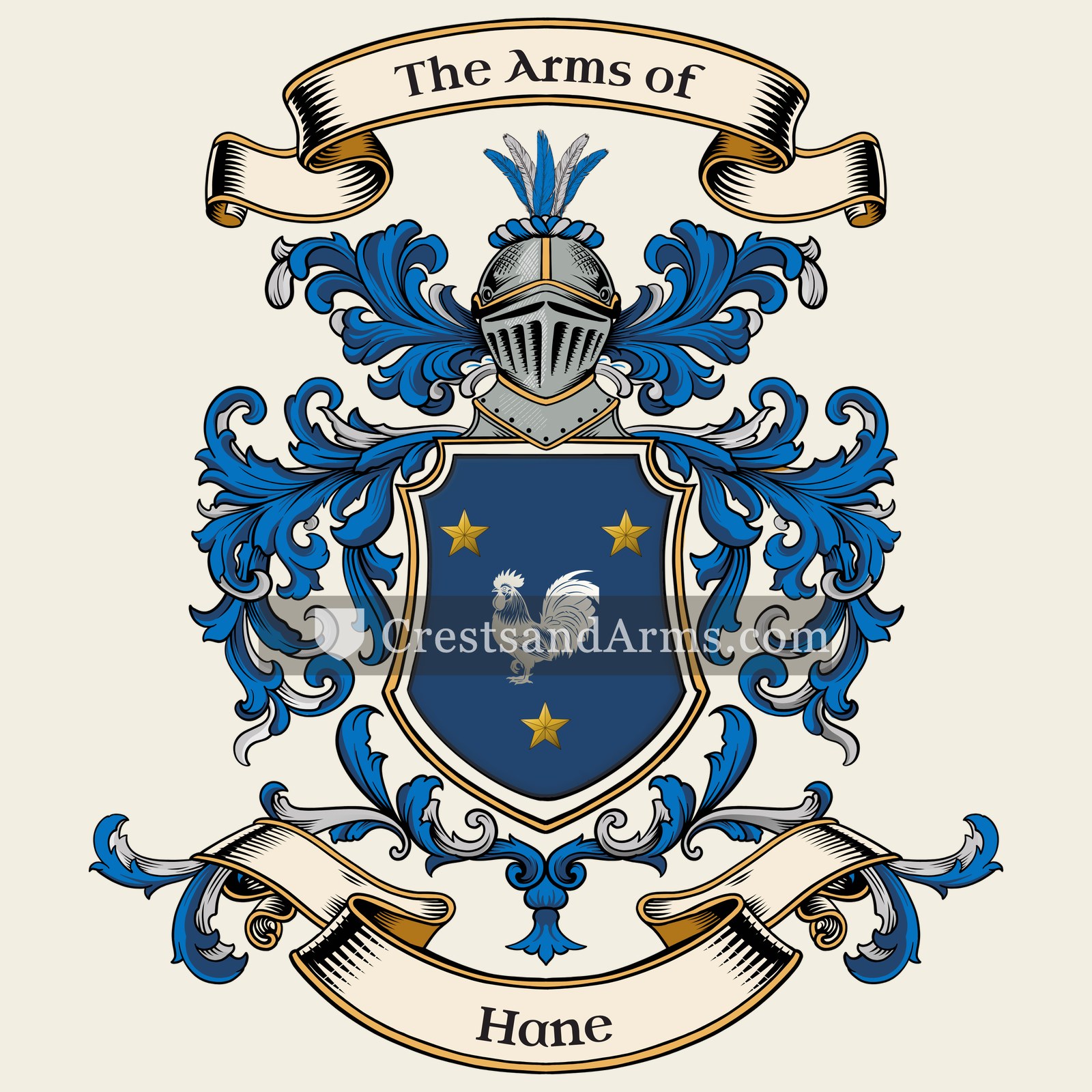 The Hane coat of arms