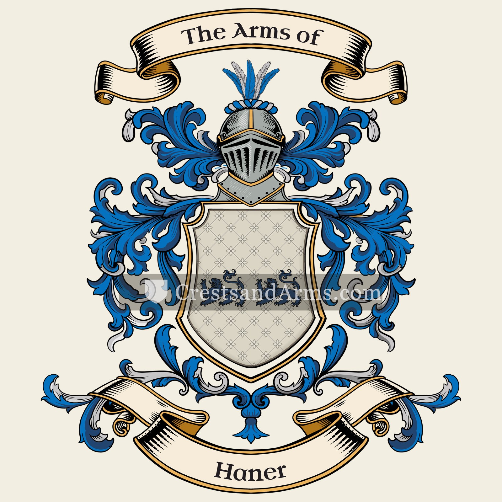 The Haner coat of arms