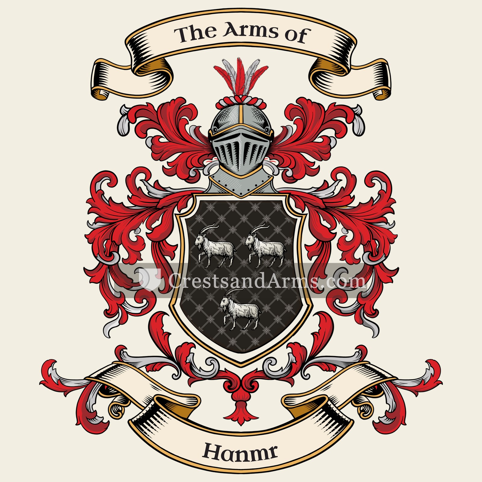 The Hanmr coat of arms