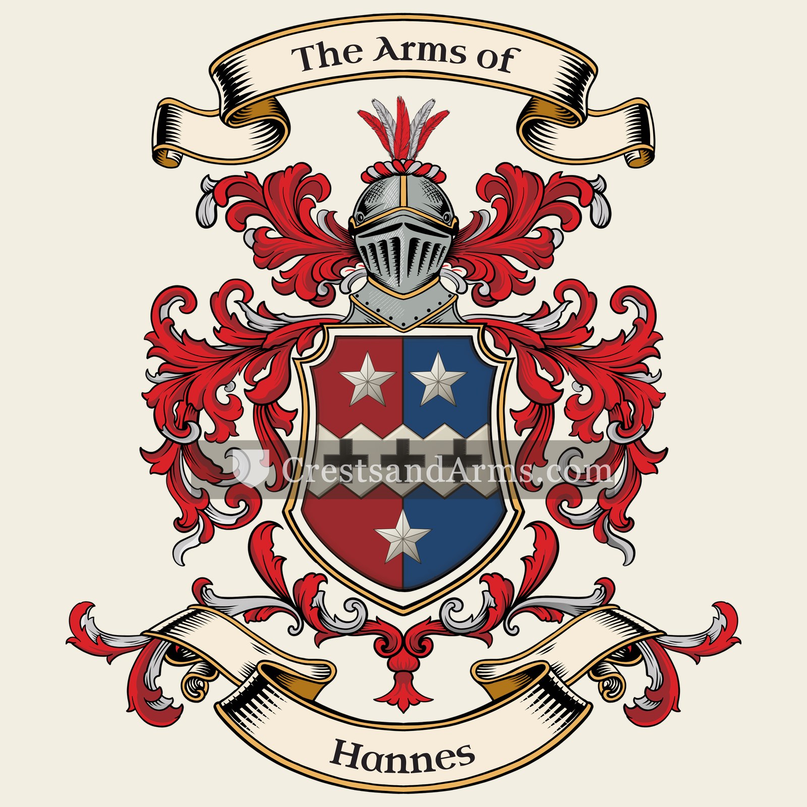 The Hannes coat of arms