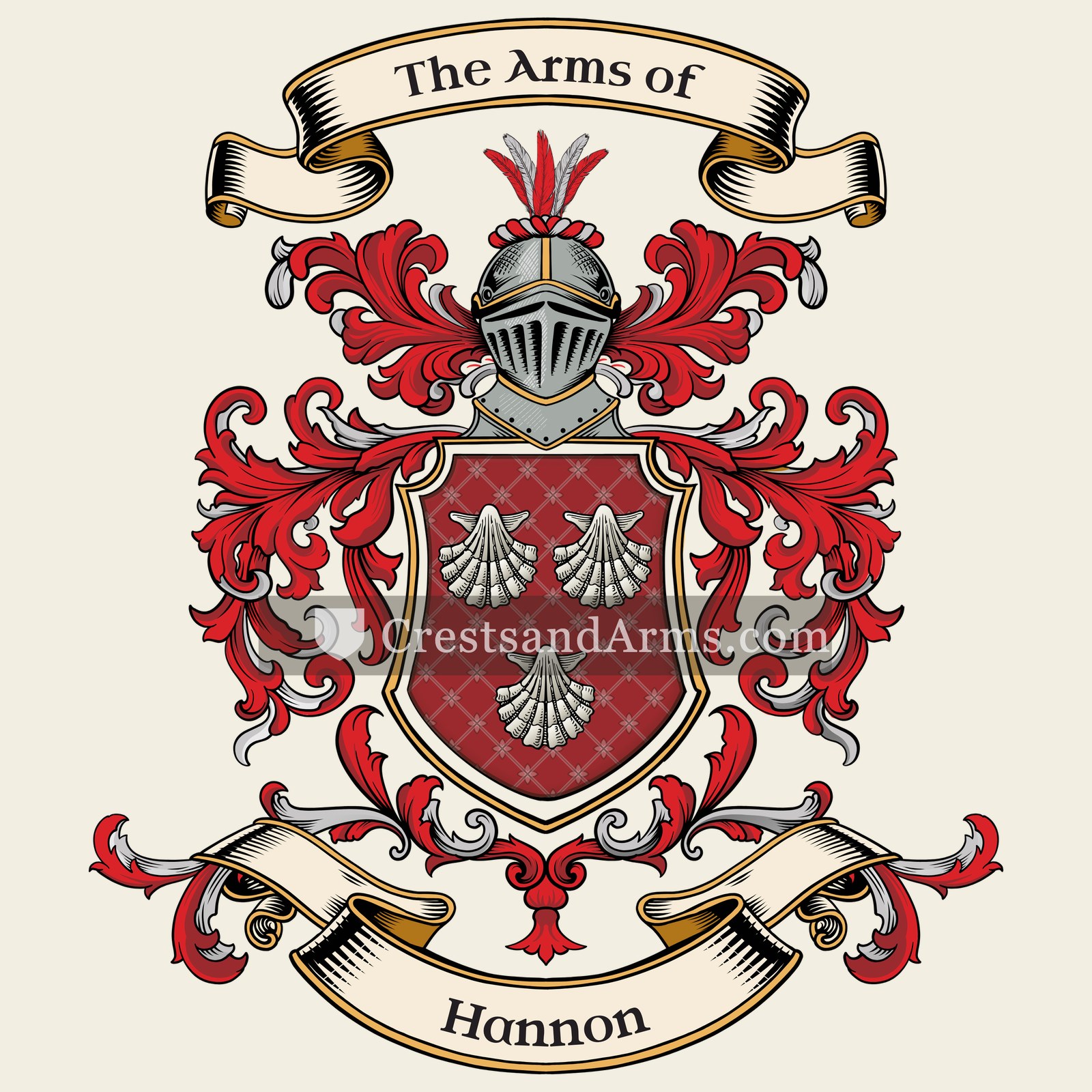 The Hannon coat of arms
