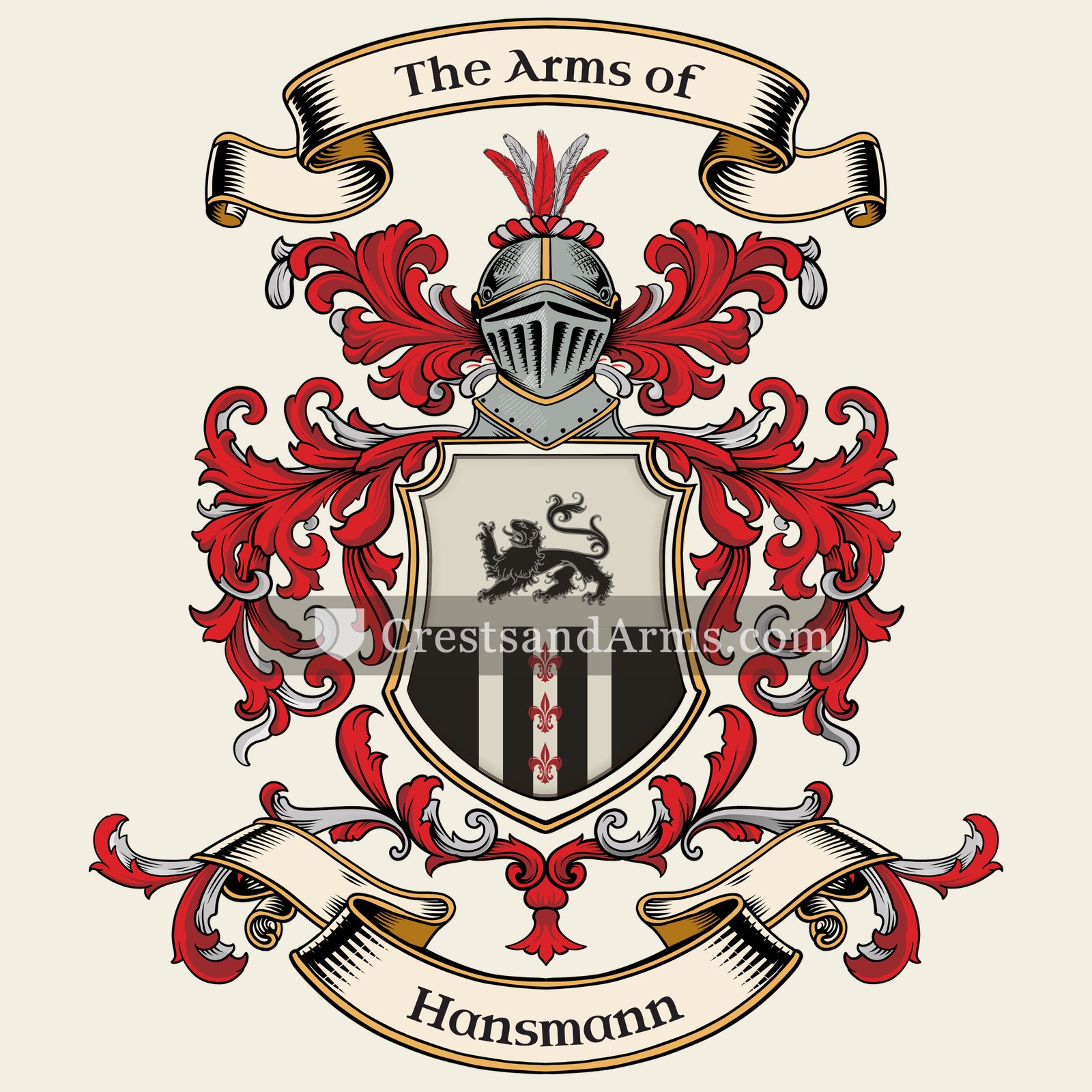 The Hansmann coat of arms
