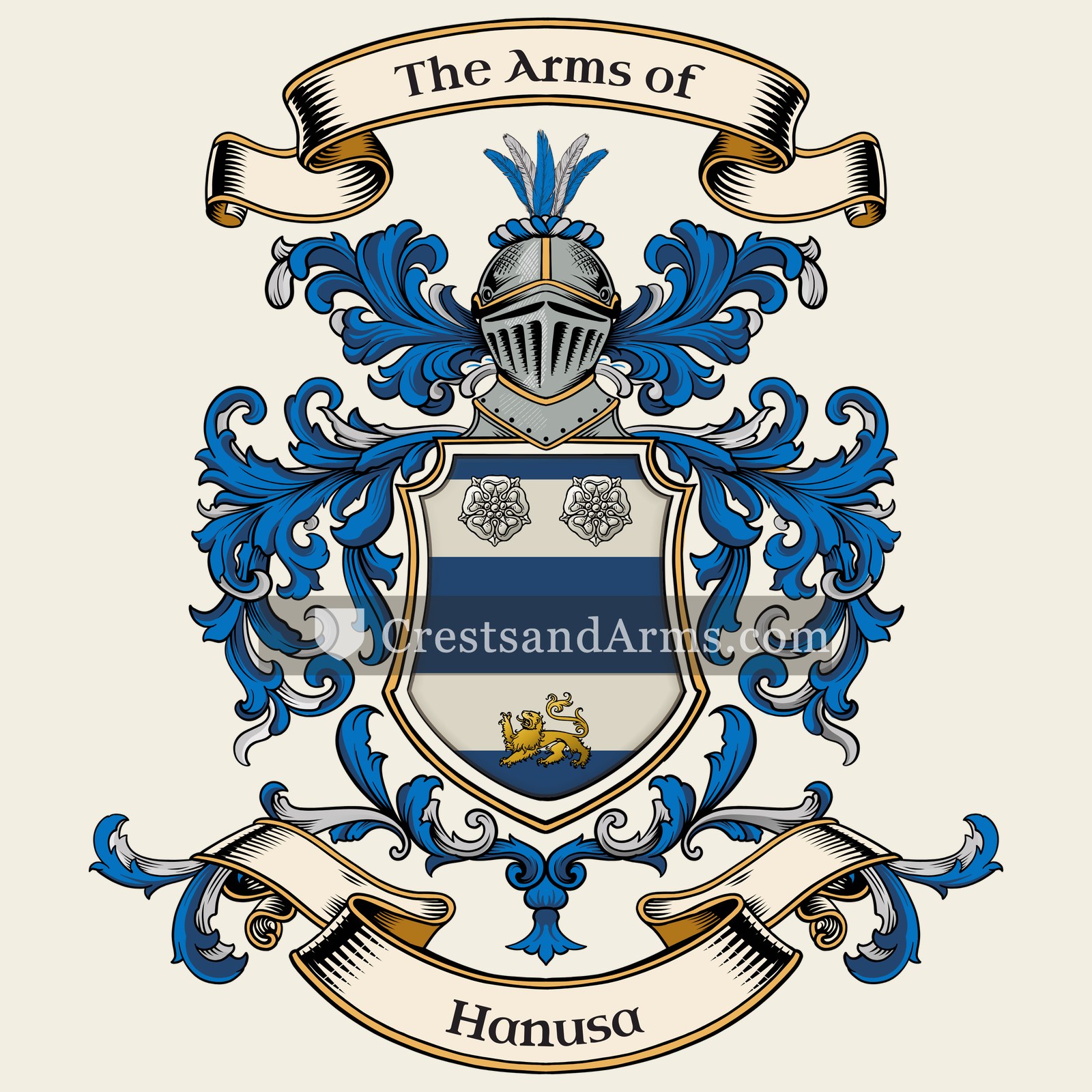 The Hanusa coat of arms