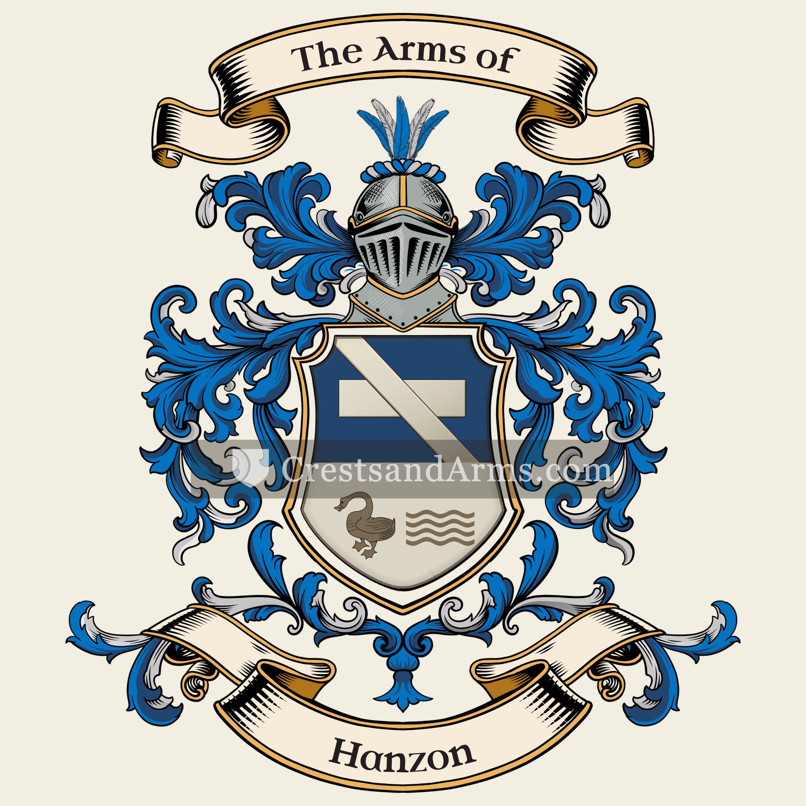 The Hanzon coat of arms