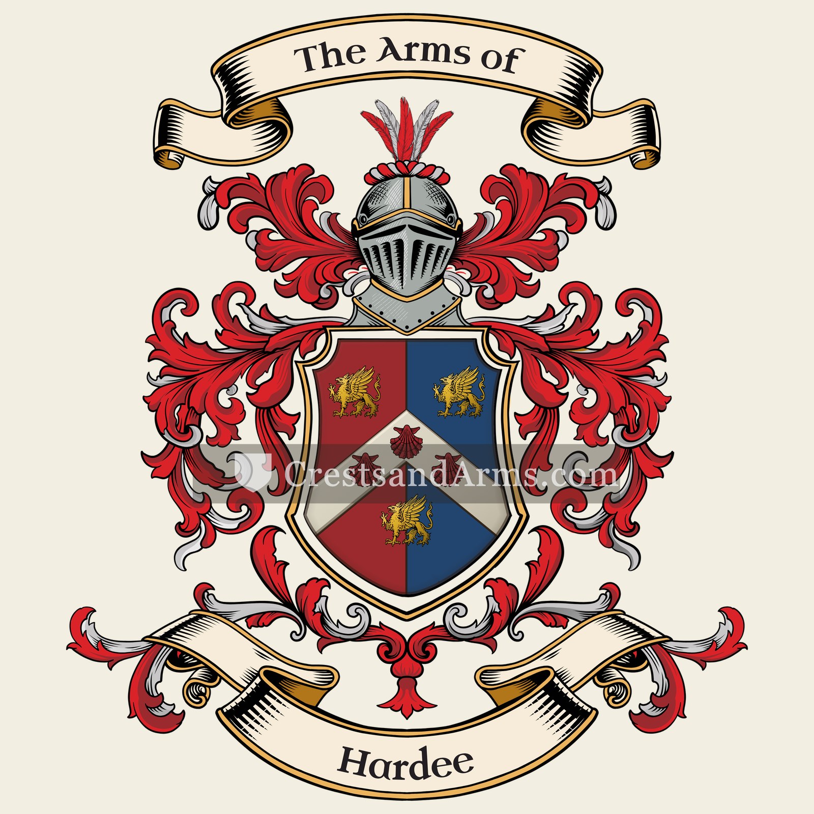 The Hardee coat of arms
