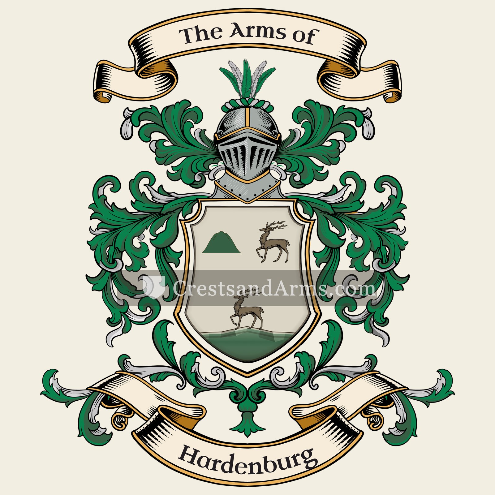 The Hardenburg coat of arms