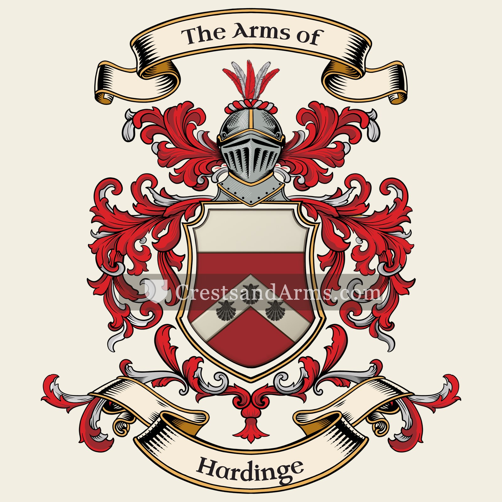The Hardinge coat of arms