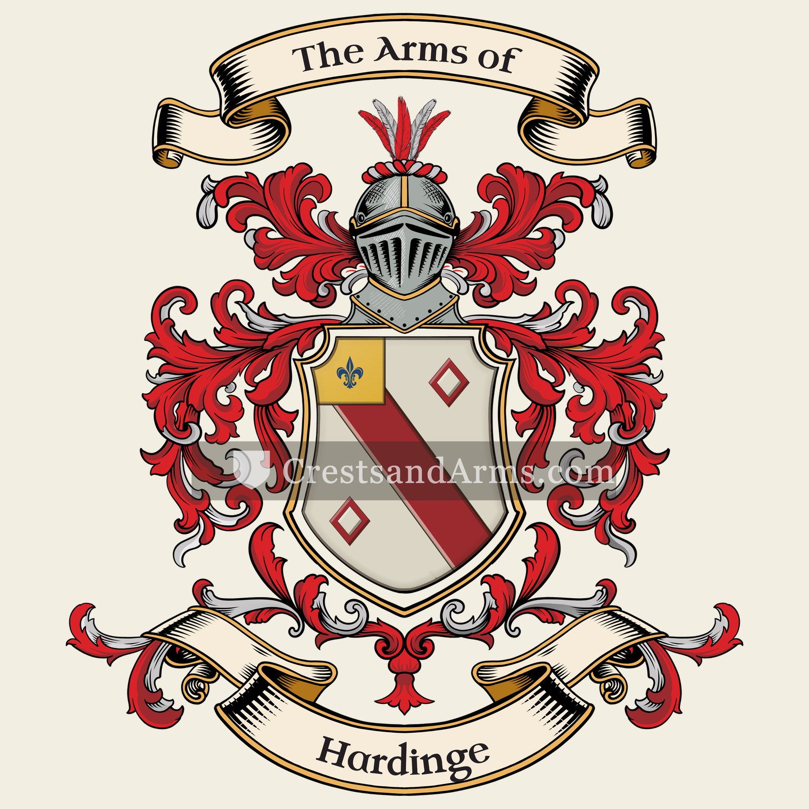 The Hardinge coat of arms