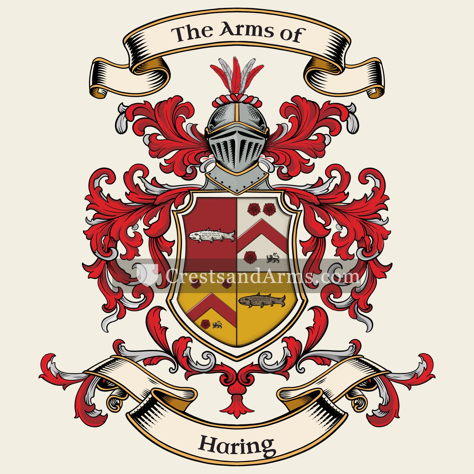 The Haring coat of arms