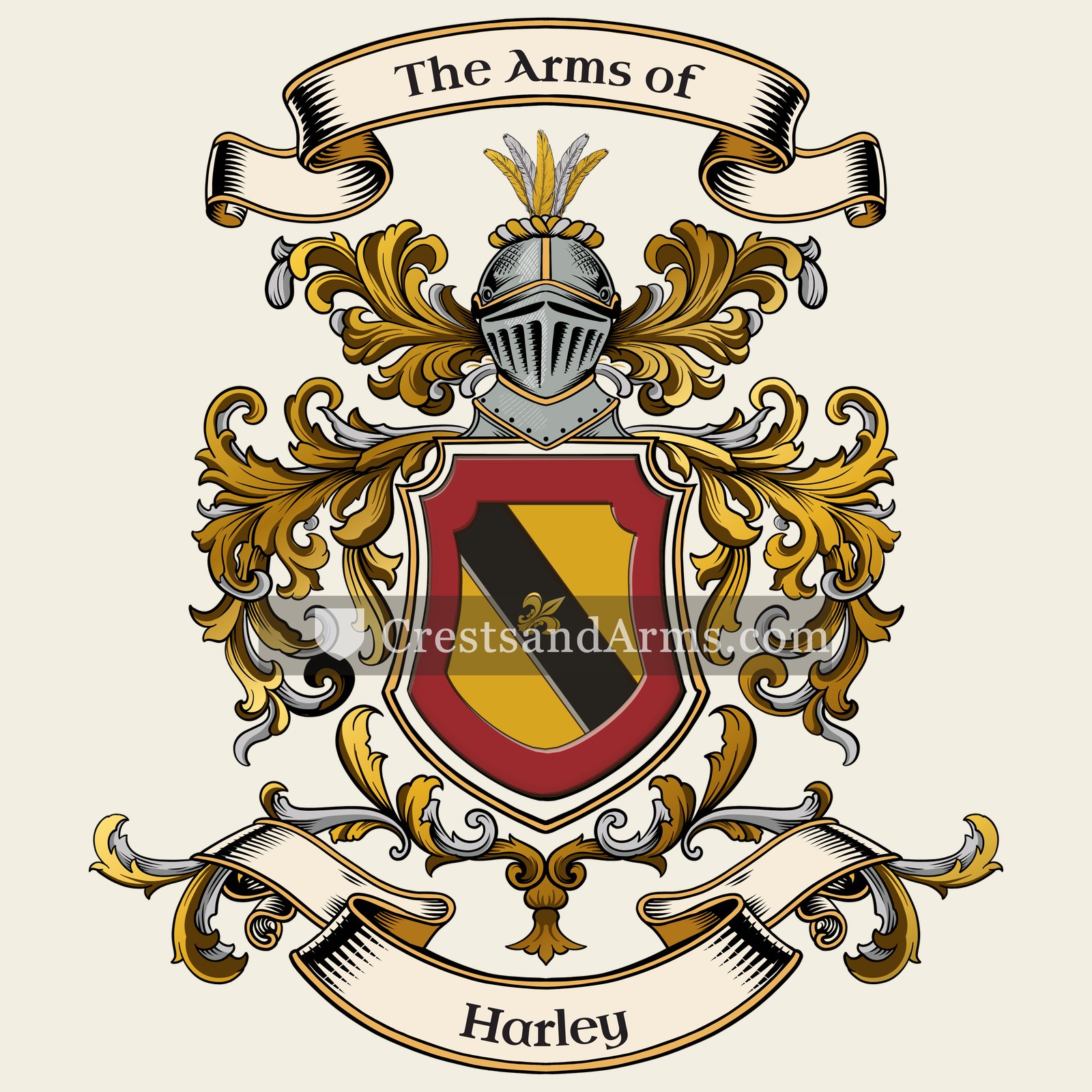 The Harley coat of arms