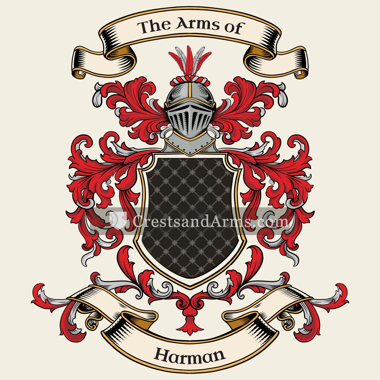 The Harman coat of arms