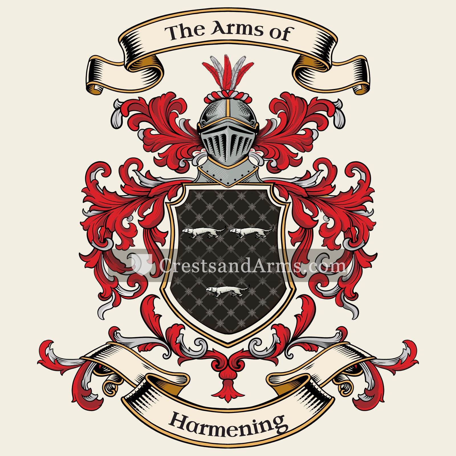 The arms