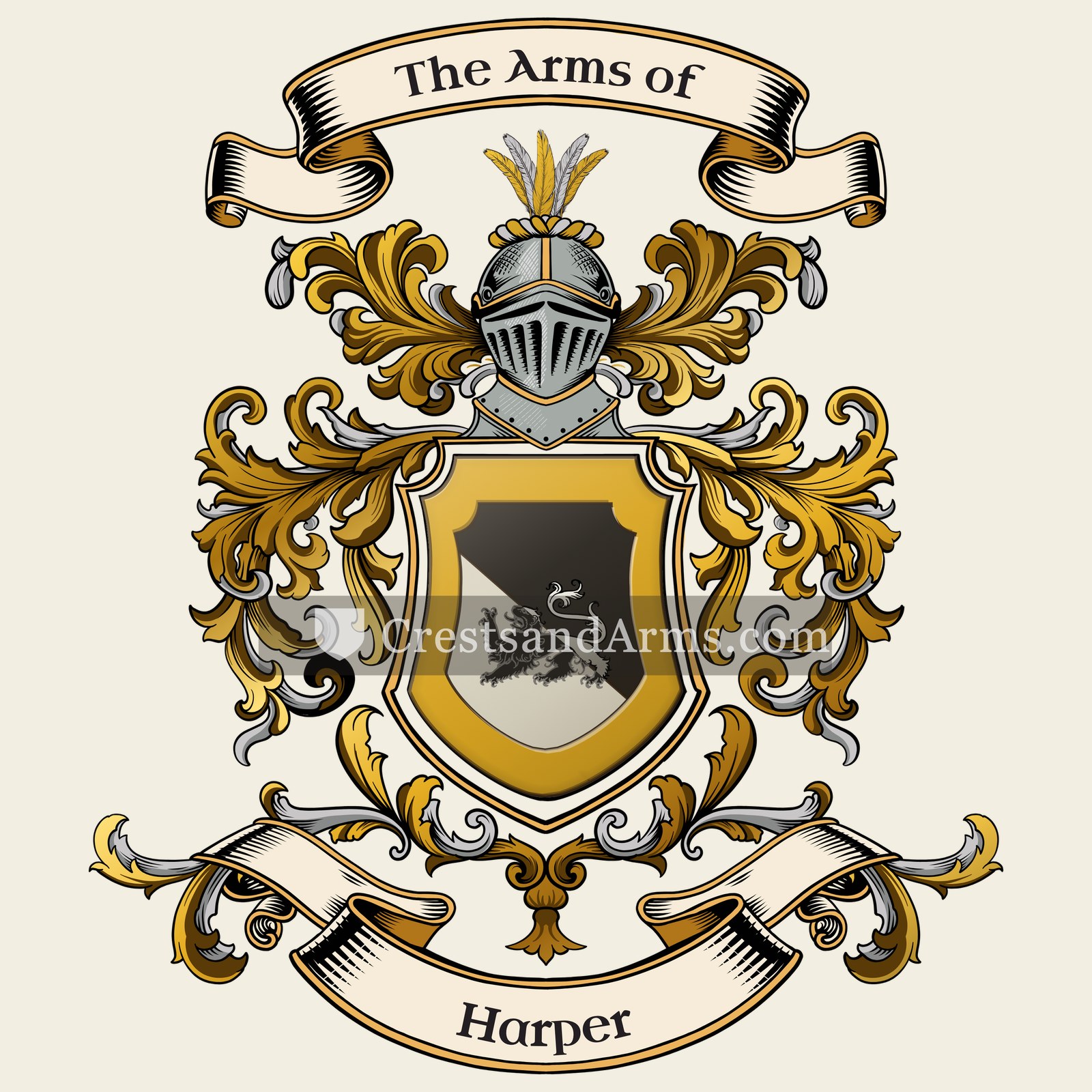 The Harper coat of arms