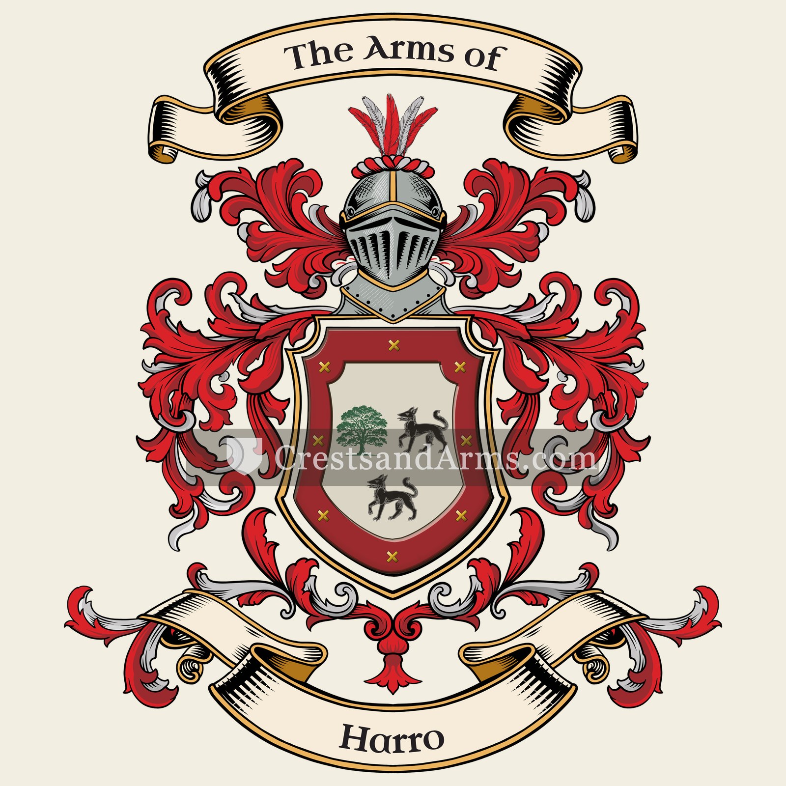 The Harro coat of arms