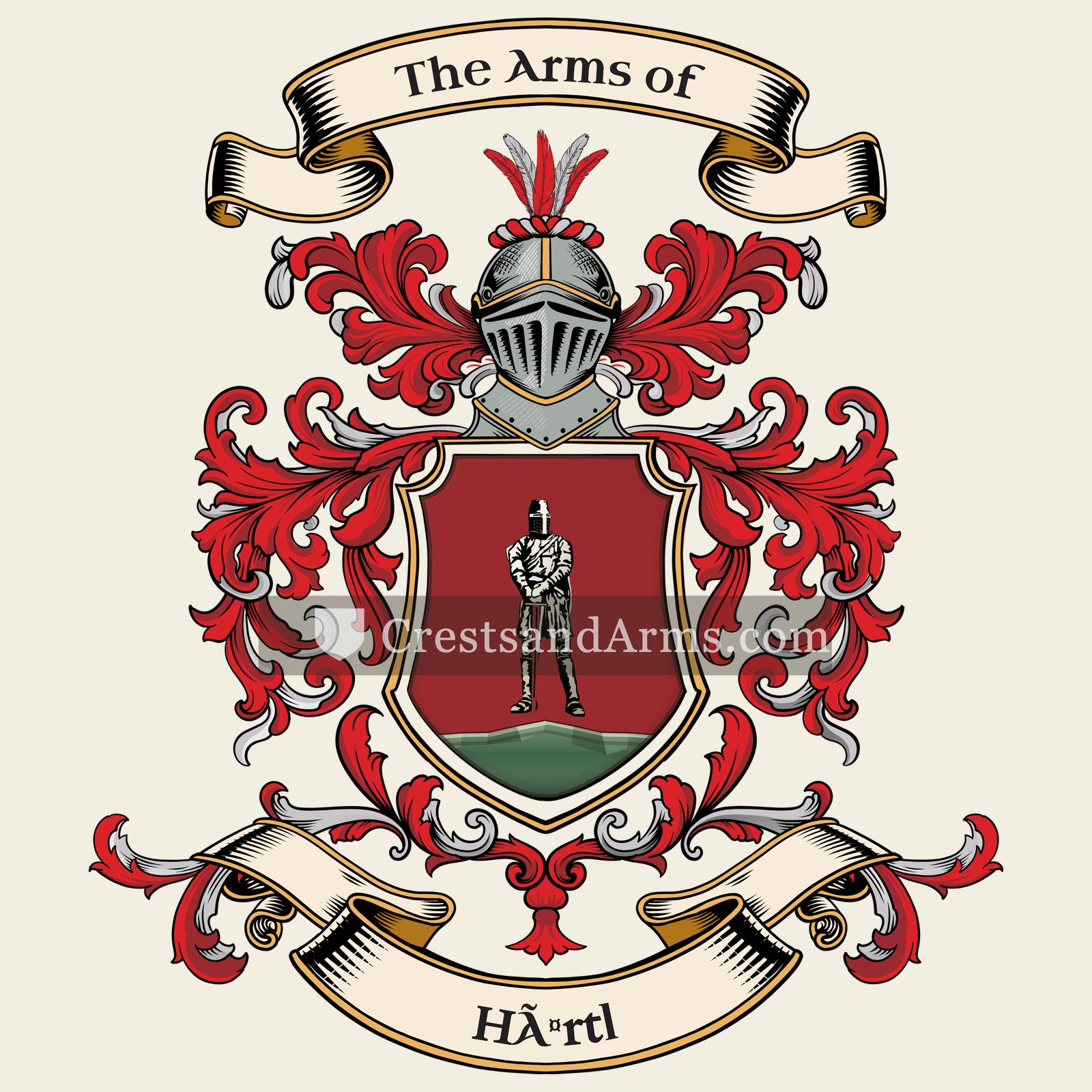 The Härtl coat of arms