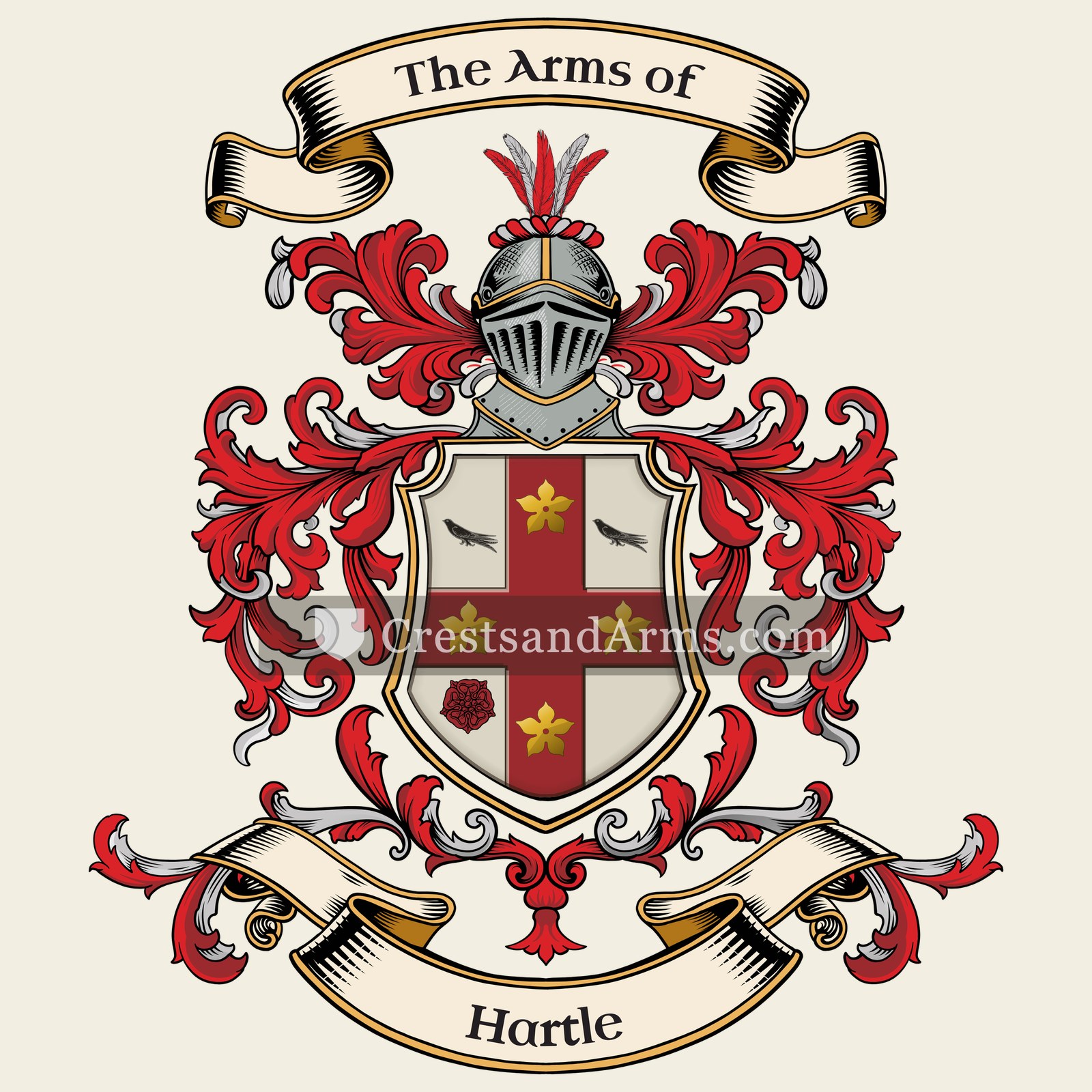 The Hartle coat of arms