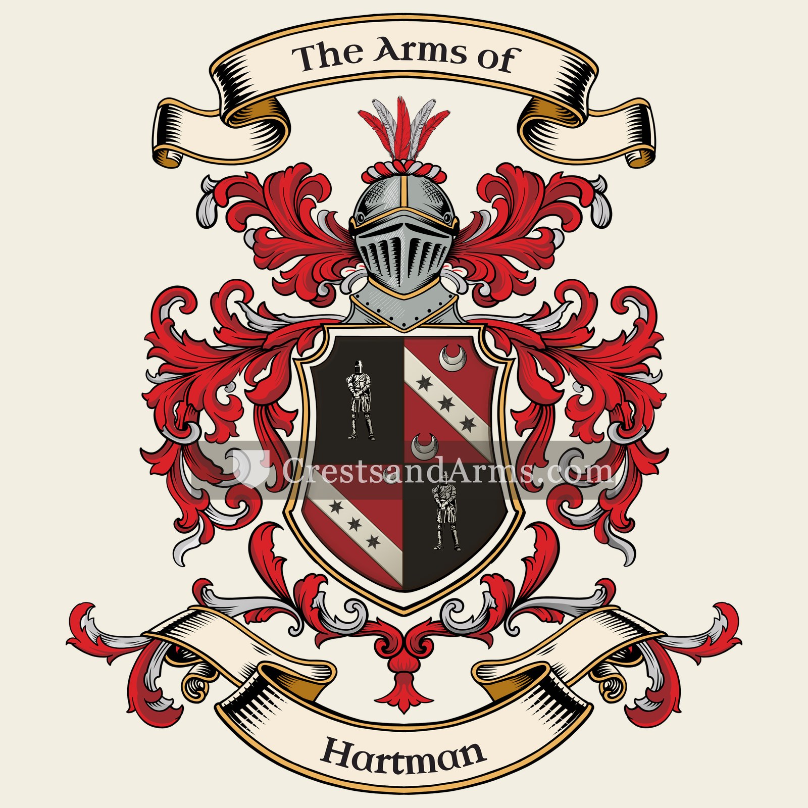 The Hartman coat of arms