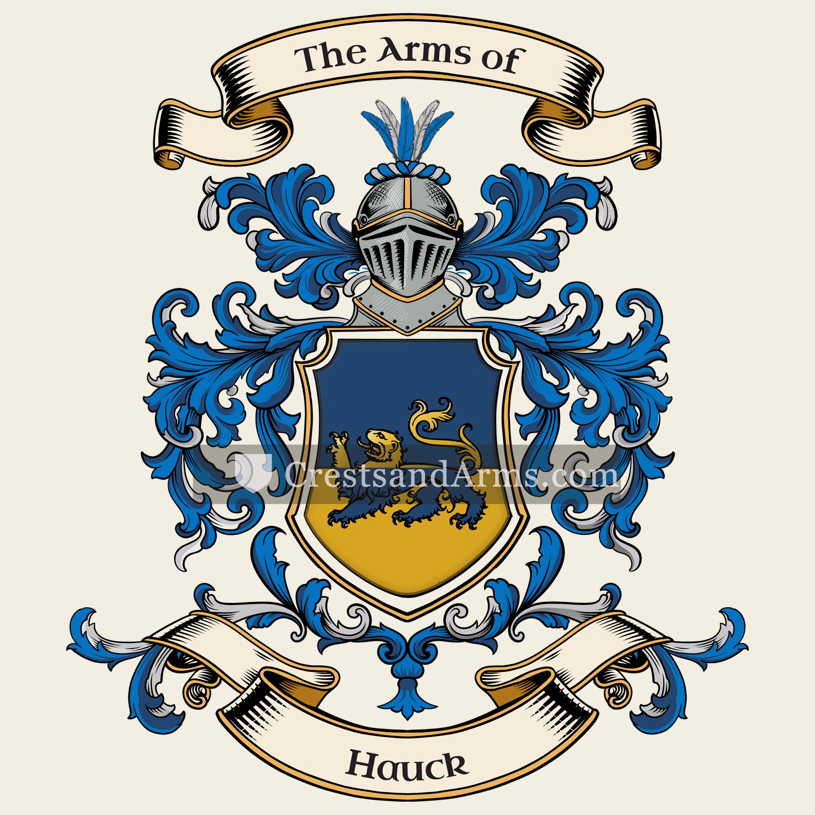 The Hauck coat of arms