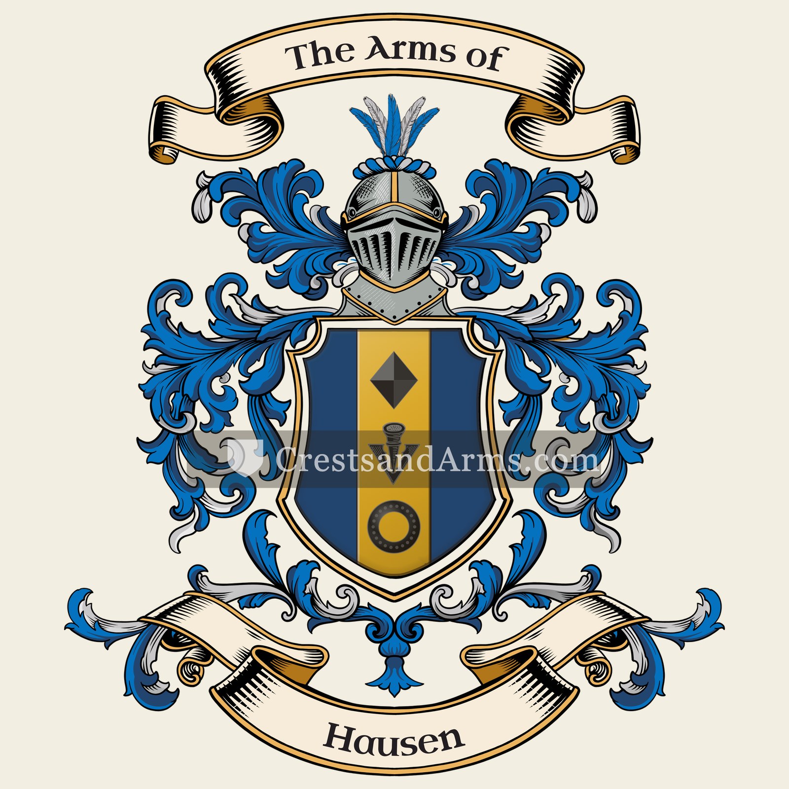 The Hausen coat of arms