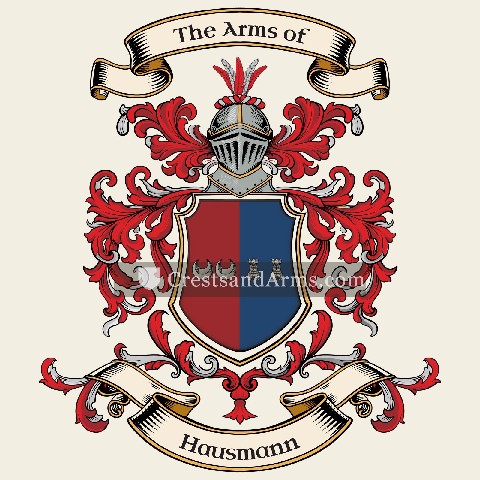 The Hausmann coat of arms