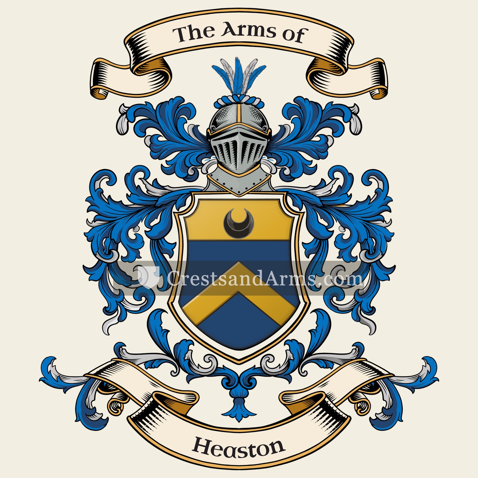 The Heaston coat of arms