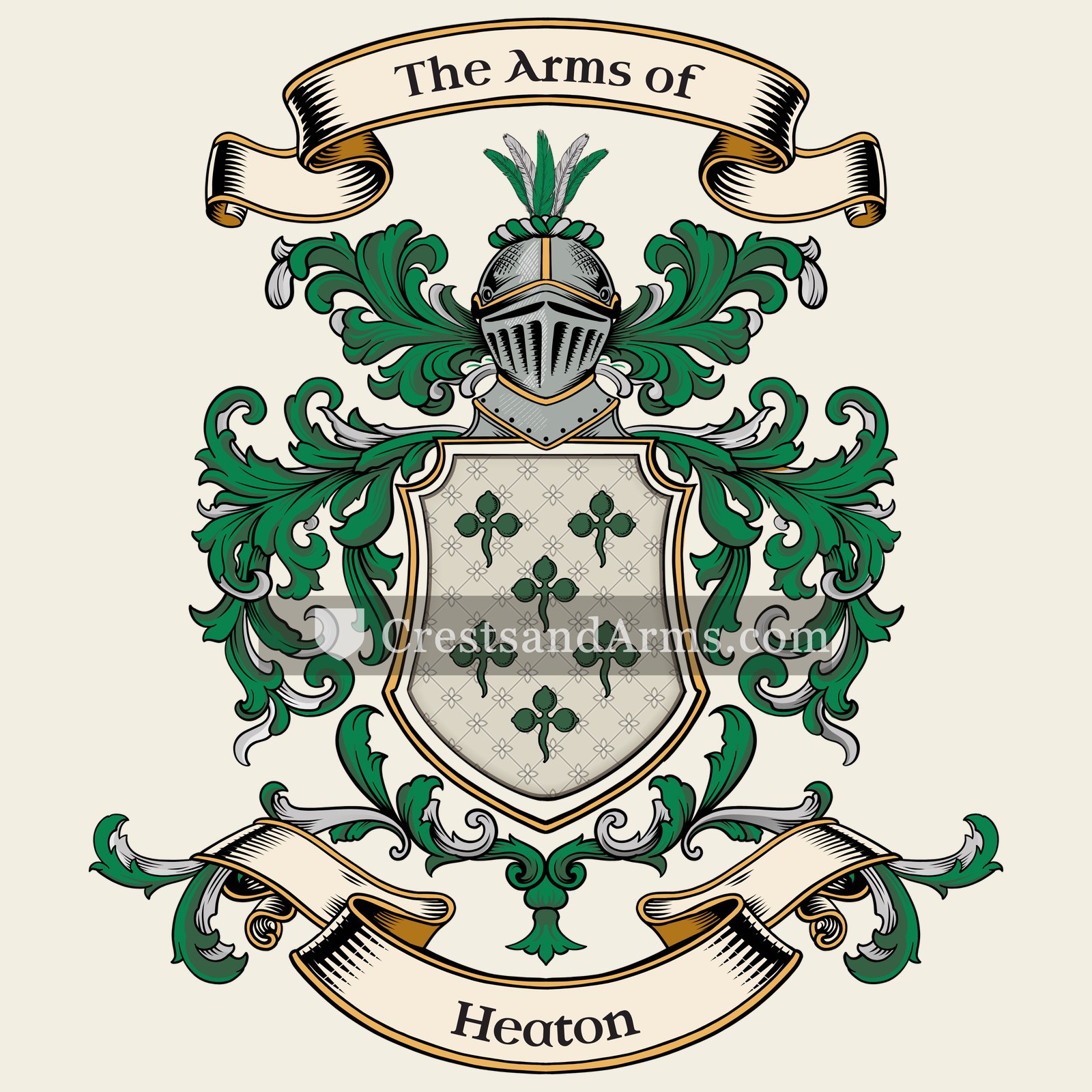 The Heaton coat of arms