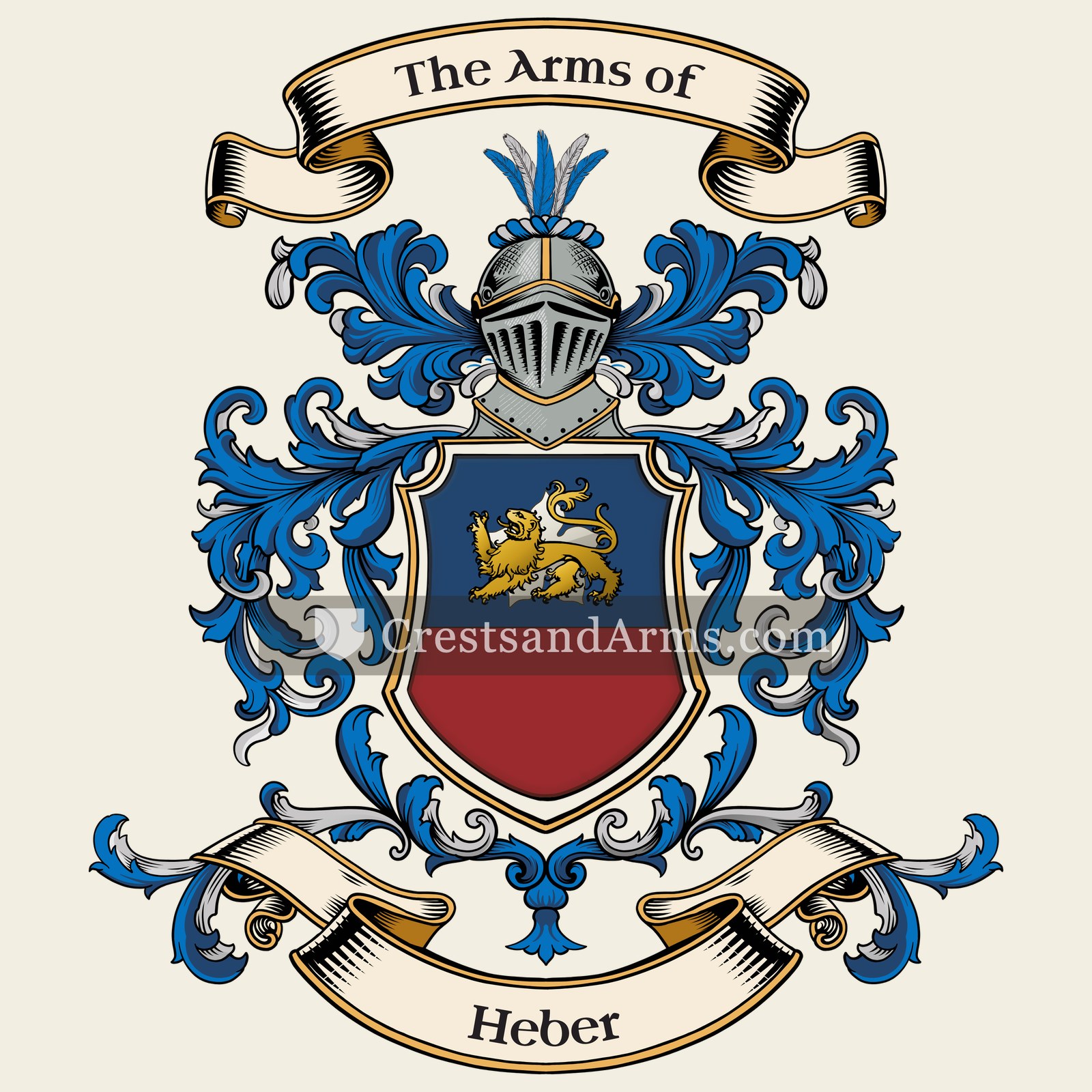 The Heber coat of arms