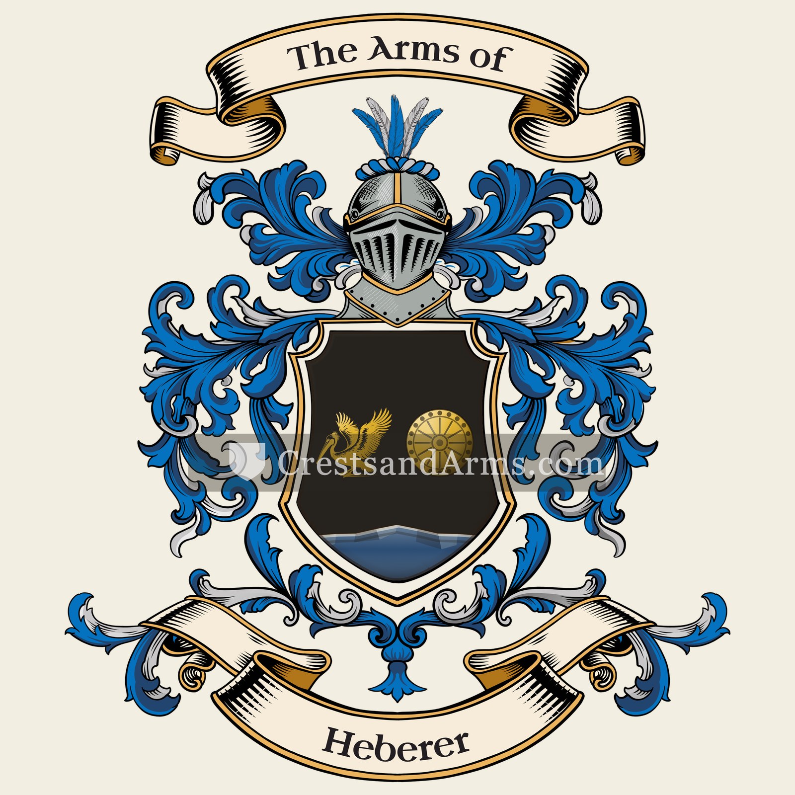 The Heberer coat of arms