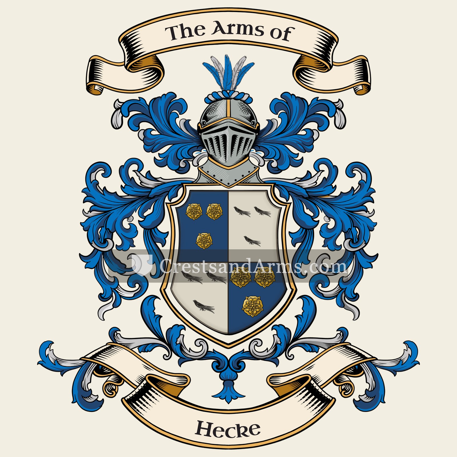 The Hecke coat of arms