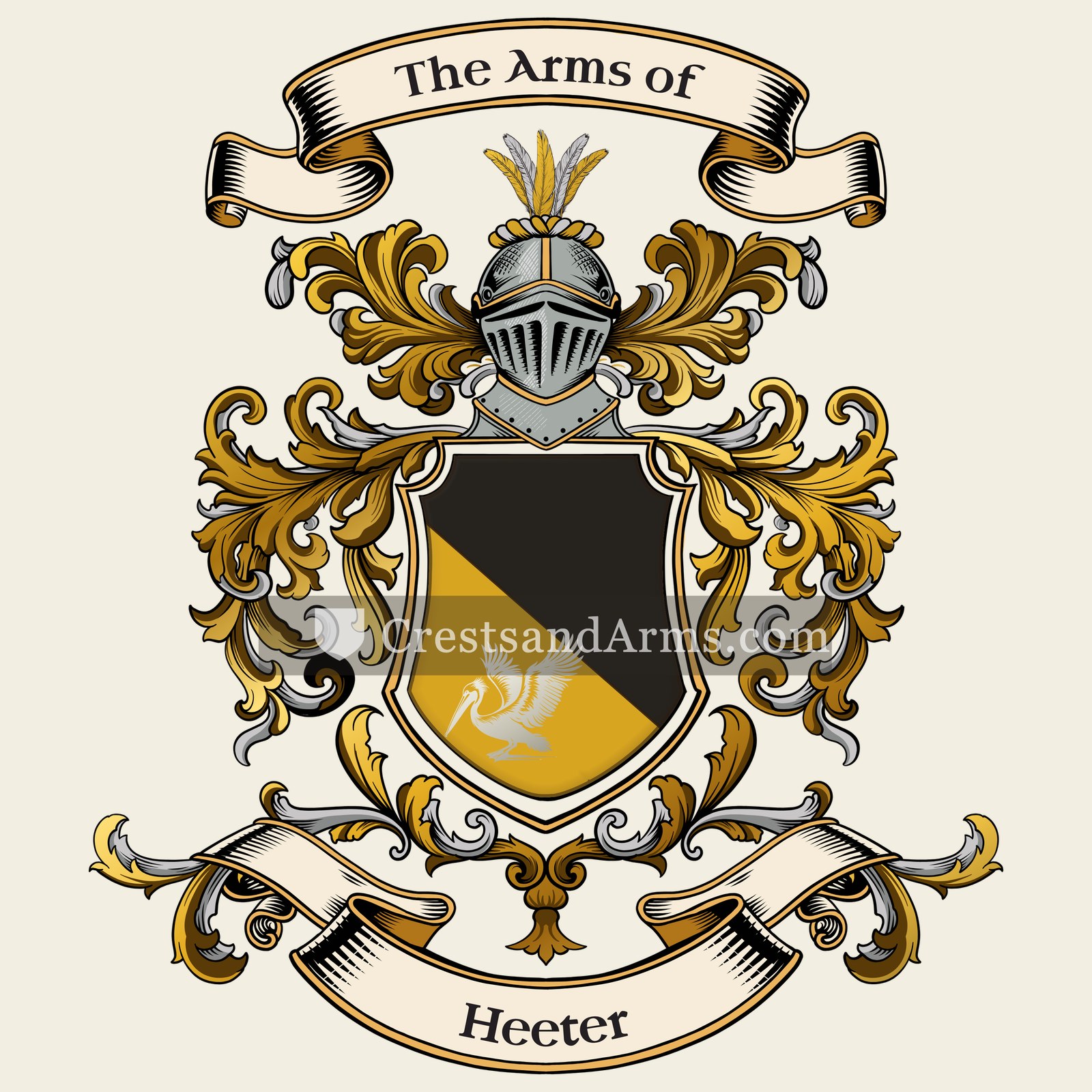 The Heeter coat of arms