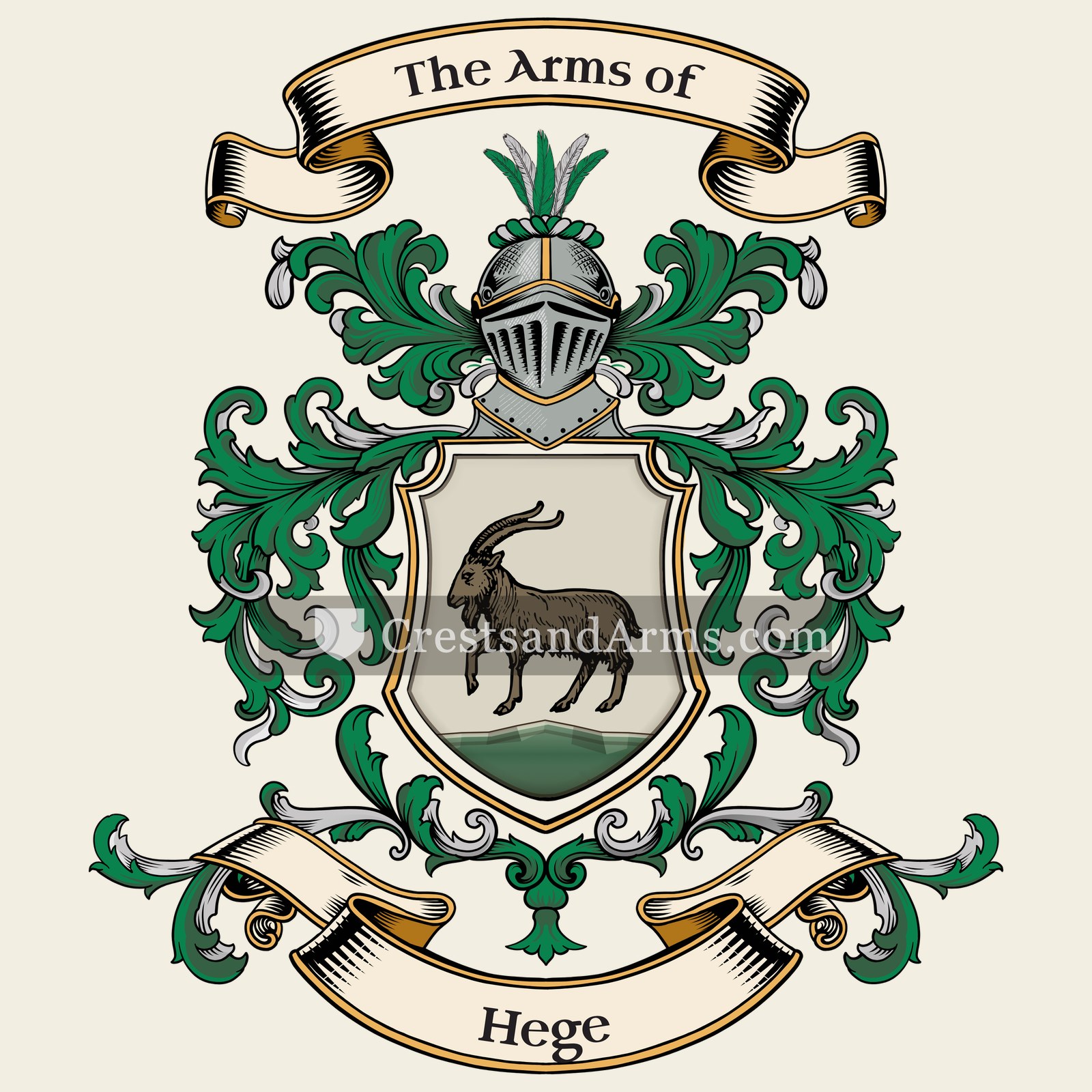 The Hege coat of arms