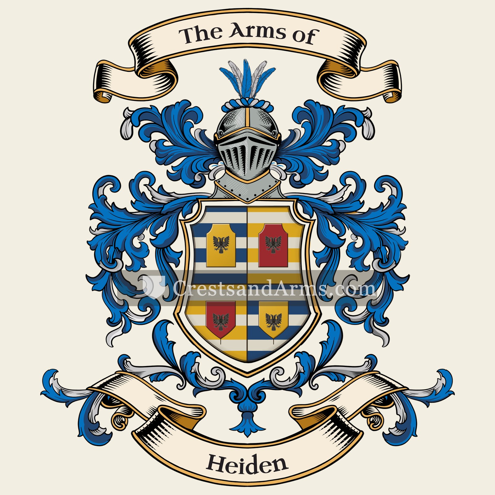 The Heiden coat of arms
