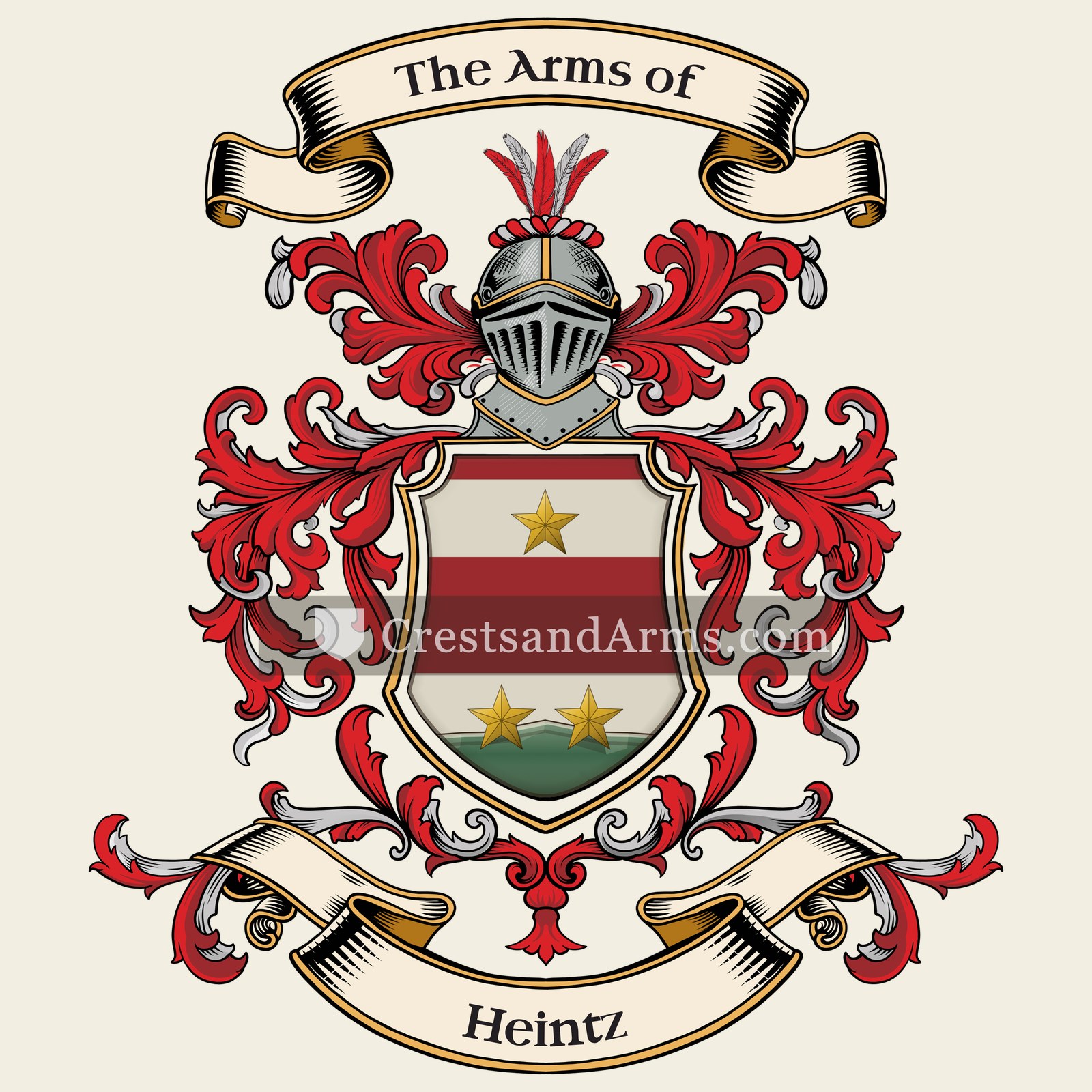 The Heintz coat of arms