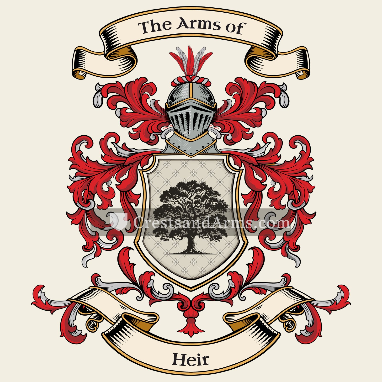 The Heir coat of arms