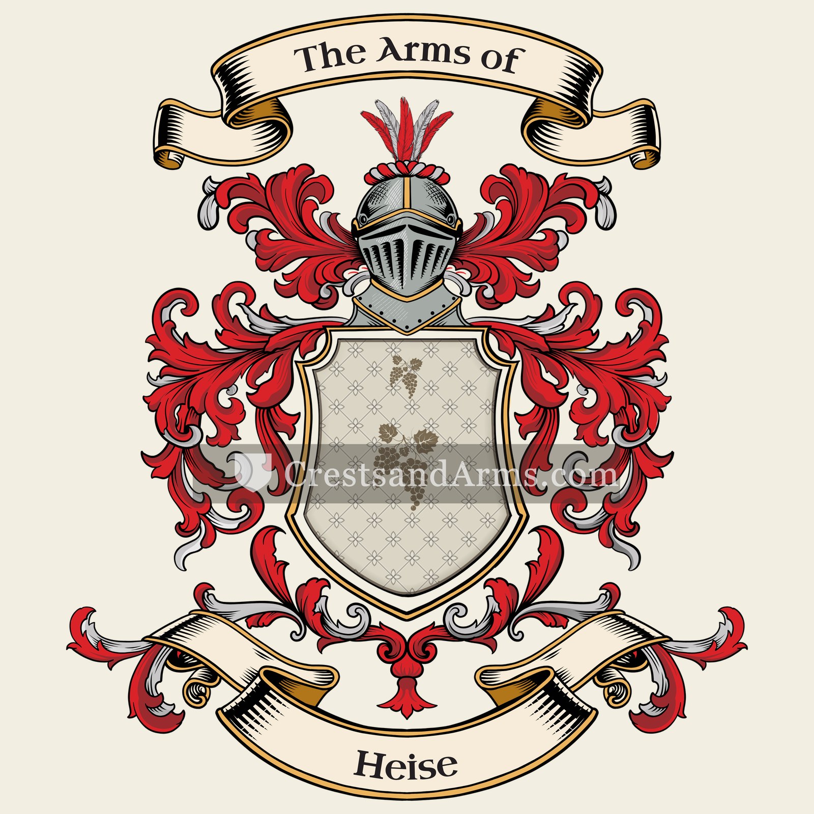 The Heise coat of arms