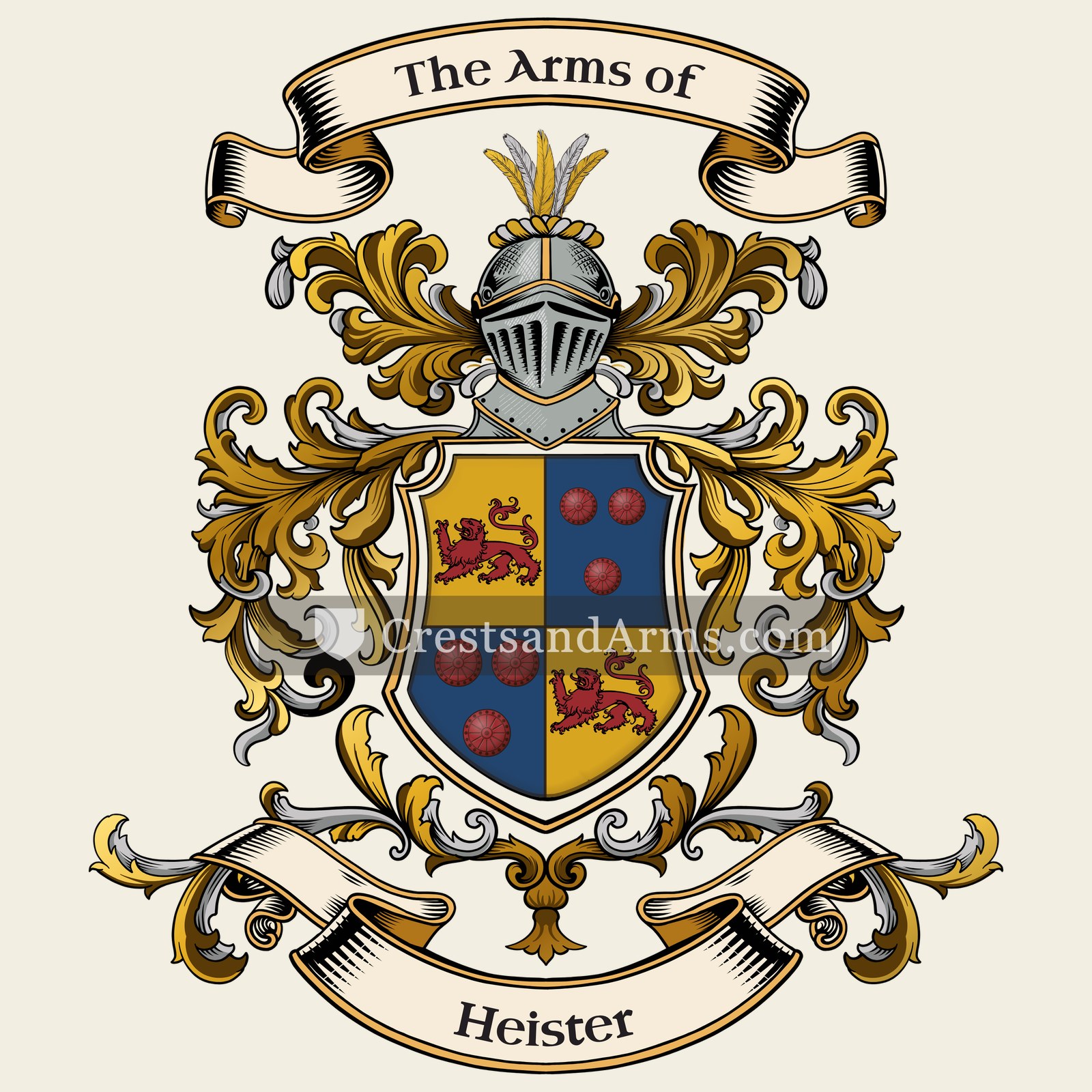 The Heister coat of arms