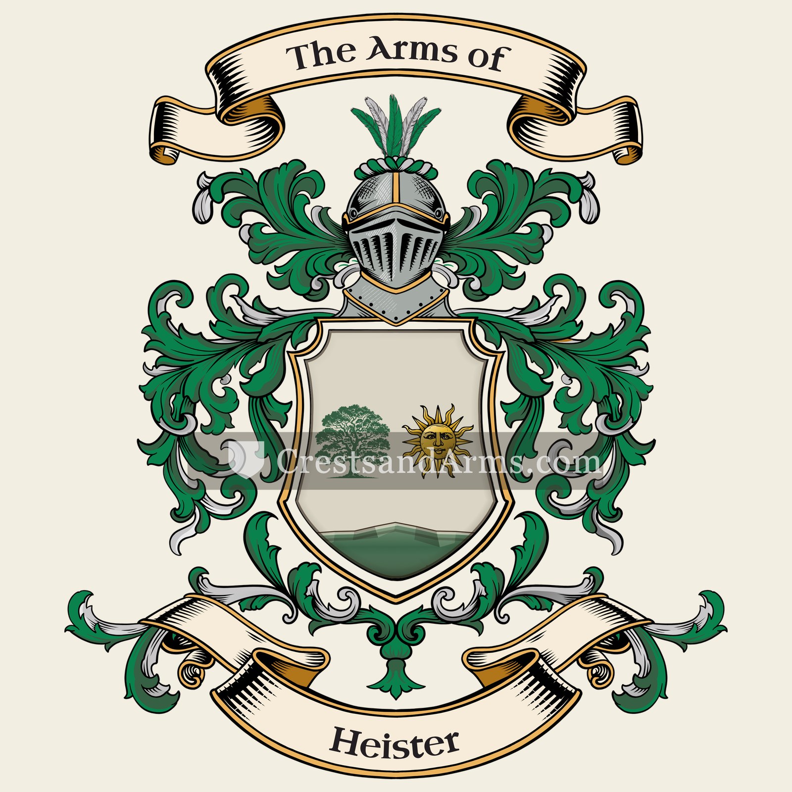 The Heister coat of arms