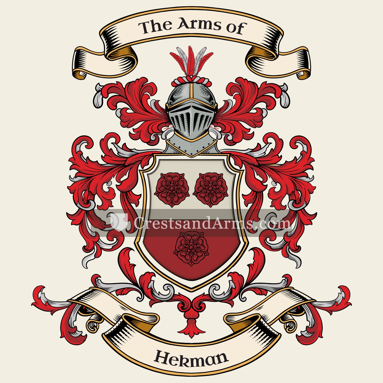 The Hekman coat of arms