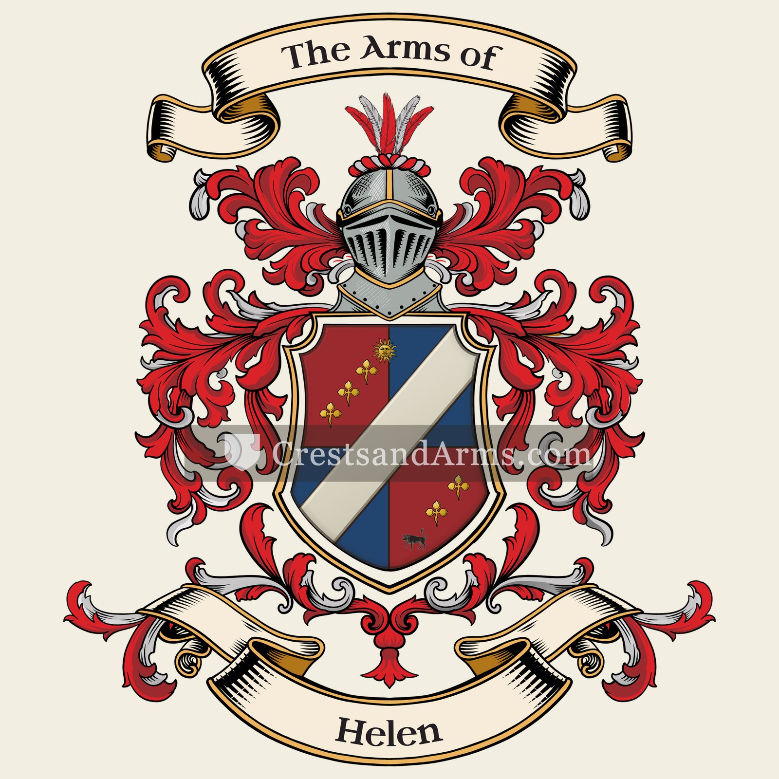 The Helen coat of arms