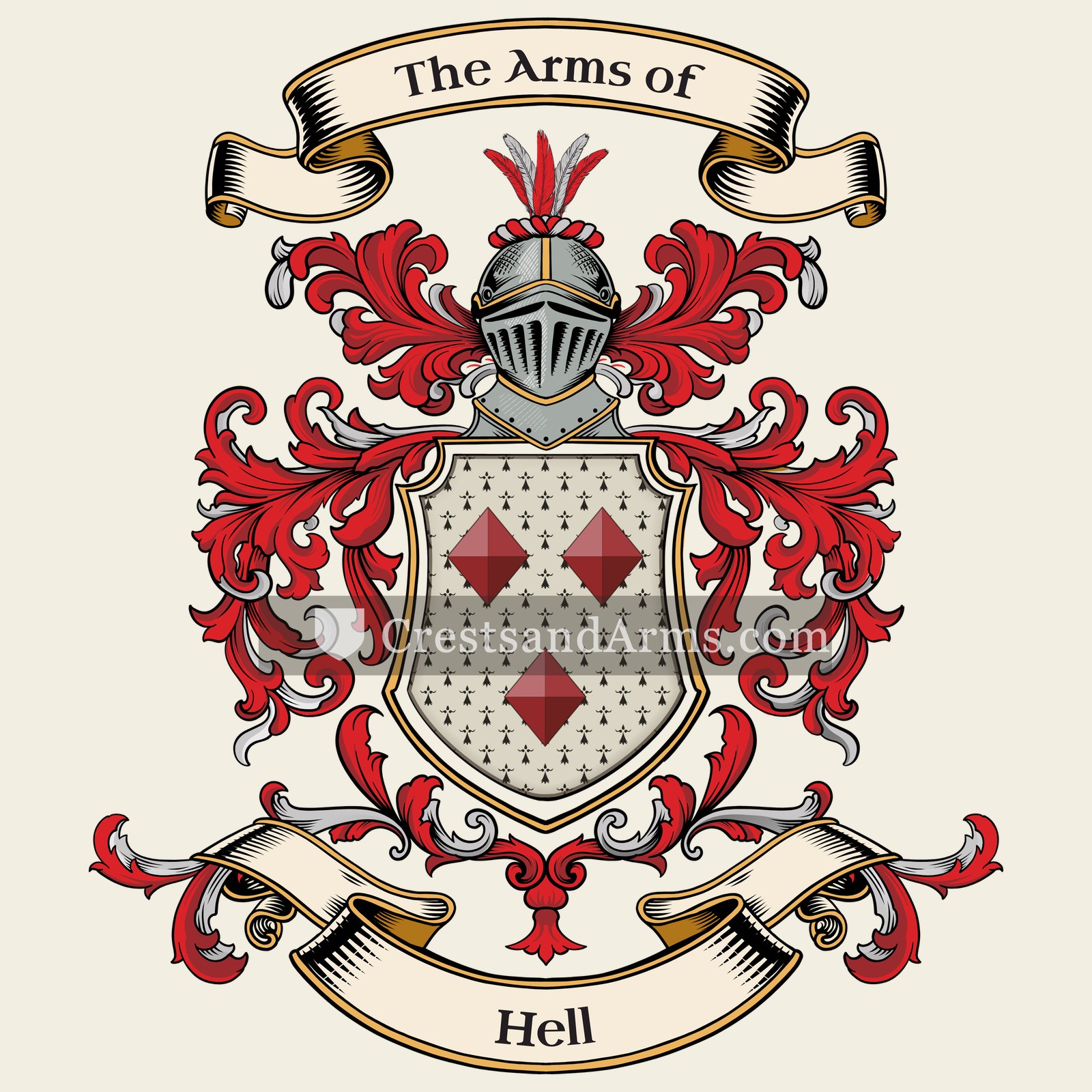 The Hell coat of arms