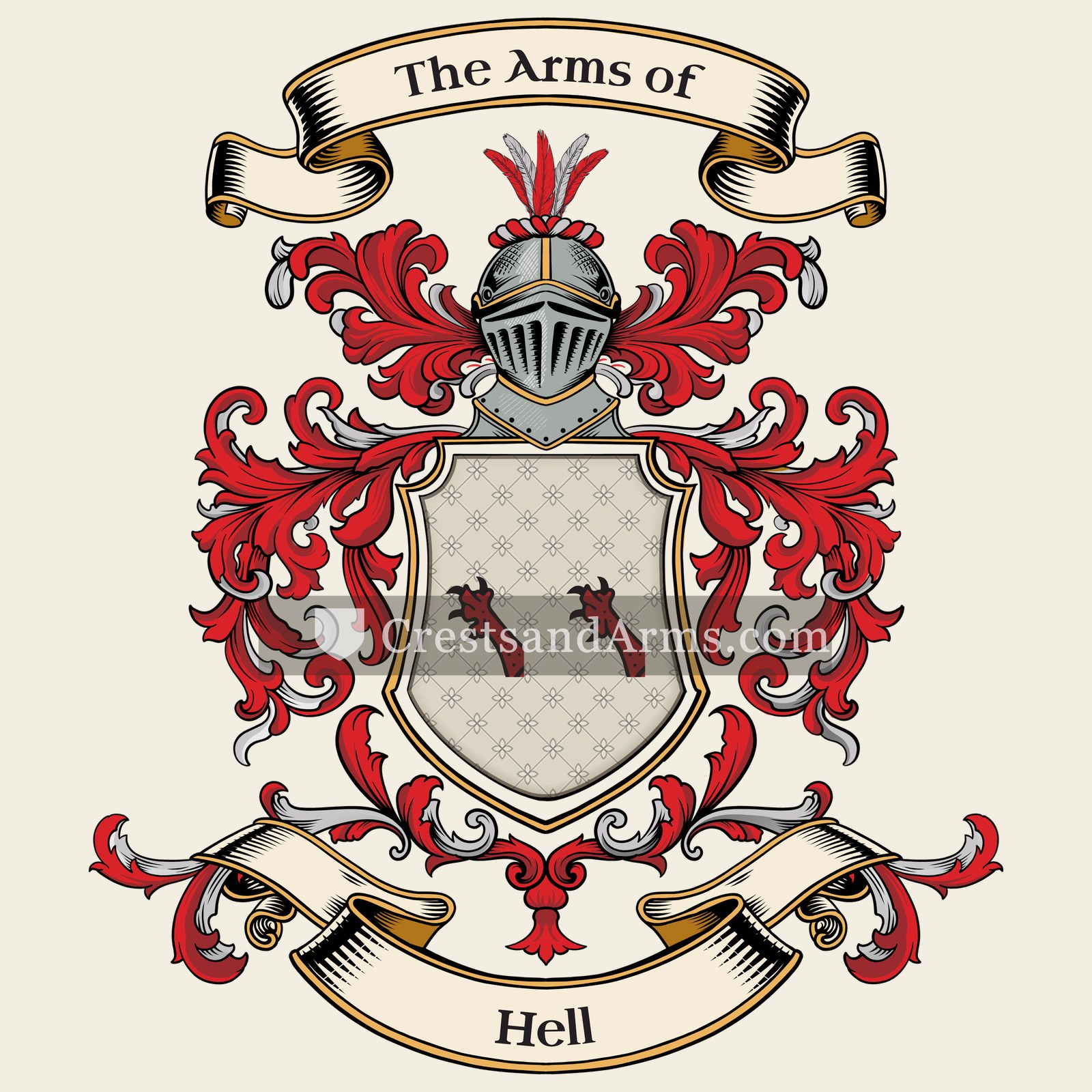 The Hell coat of arms