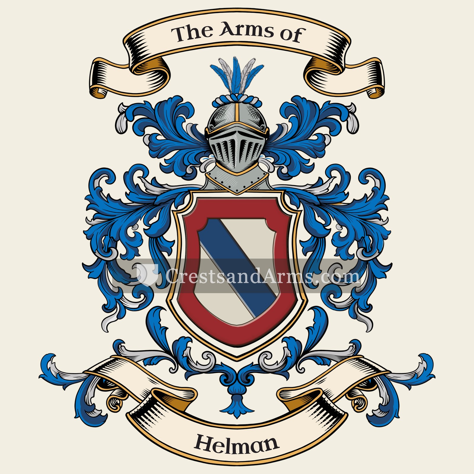 The Helman coat of arms