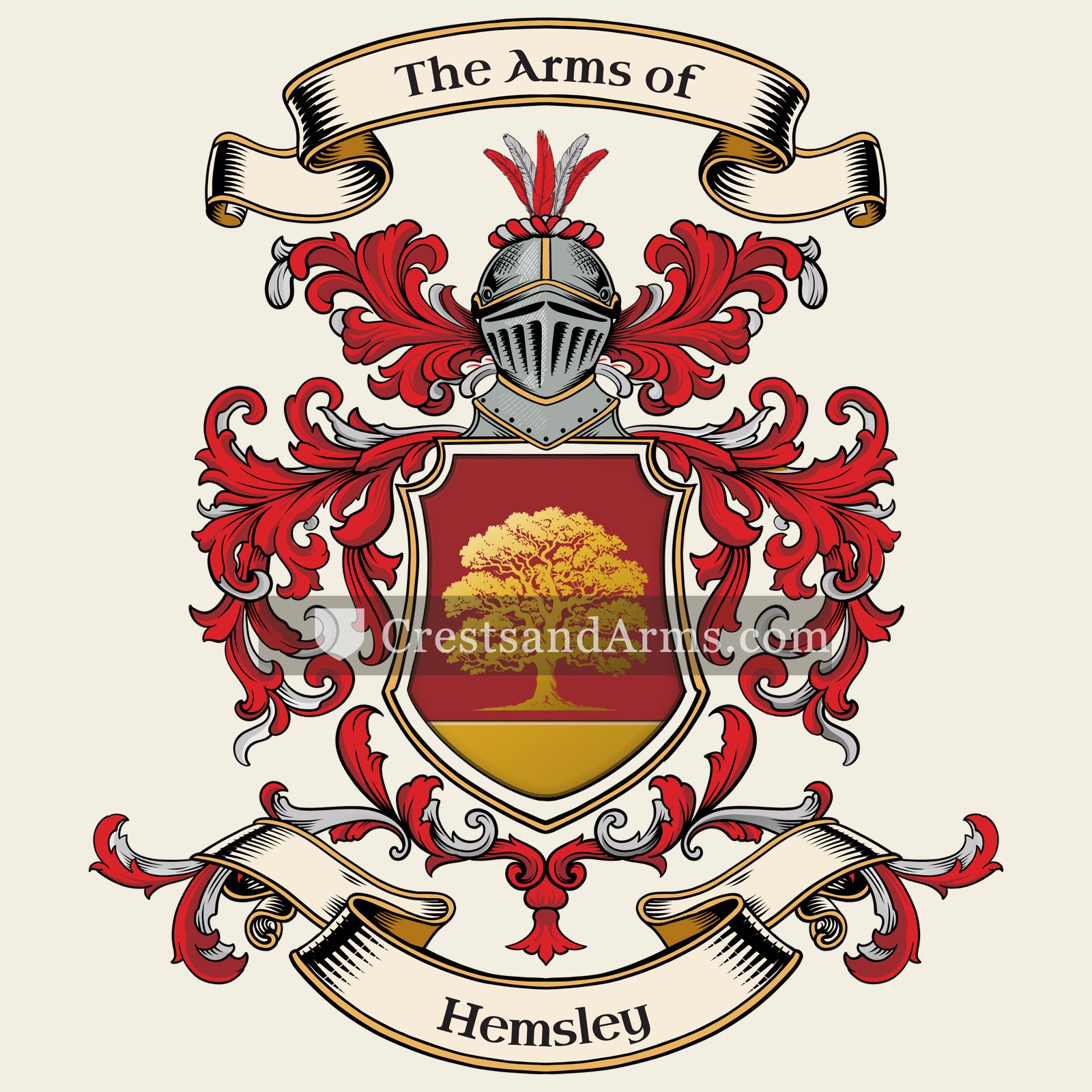 The arms