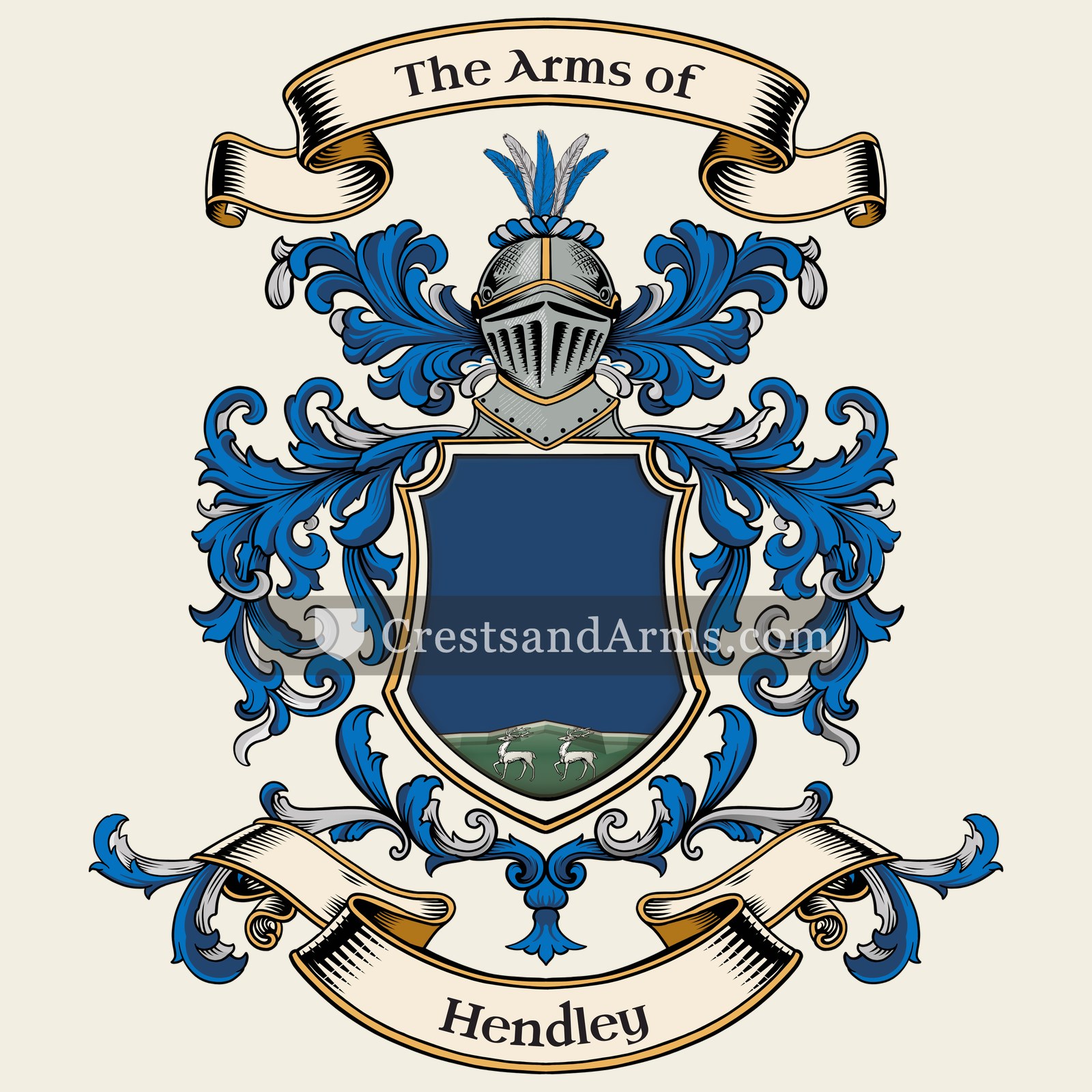 The Hendley coat of arms
