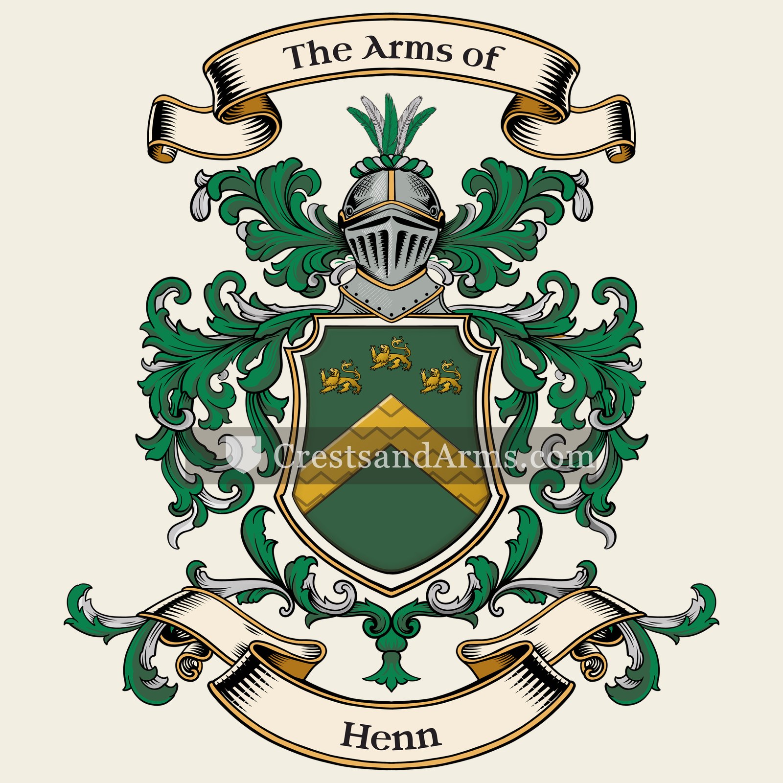 The Henn coat of arms
