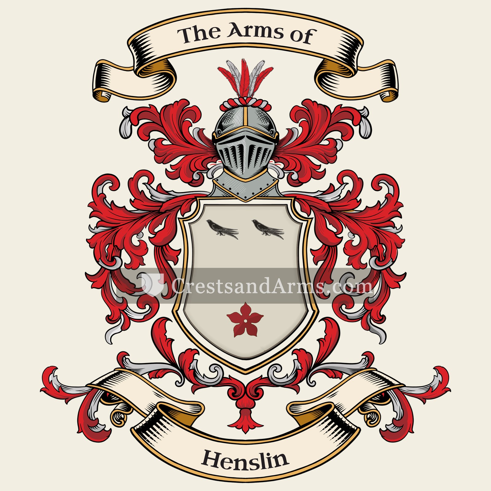 The Henslin coat of arms