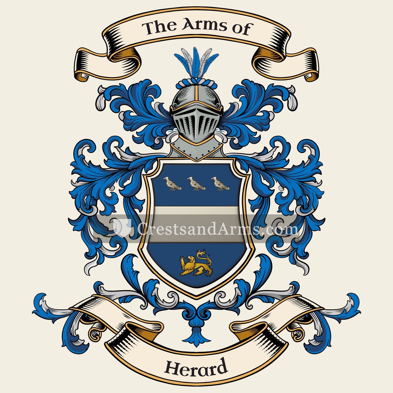 The Herard coat of arms