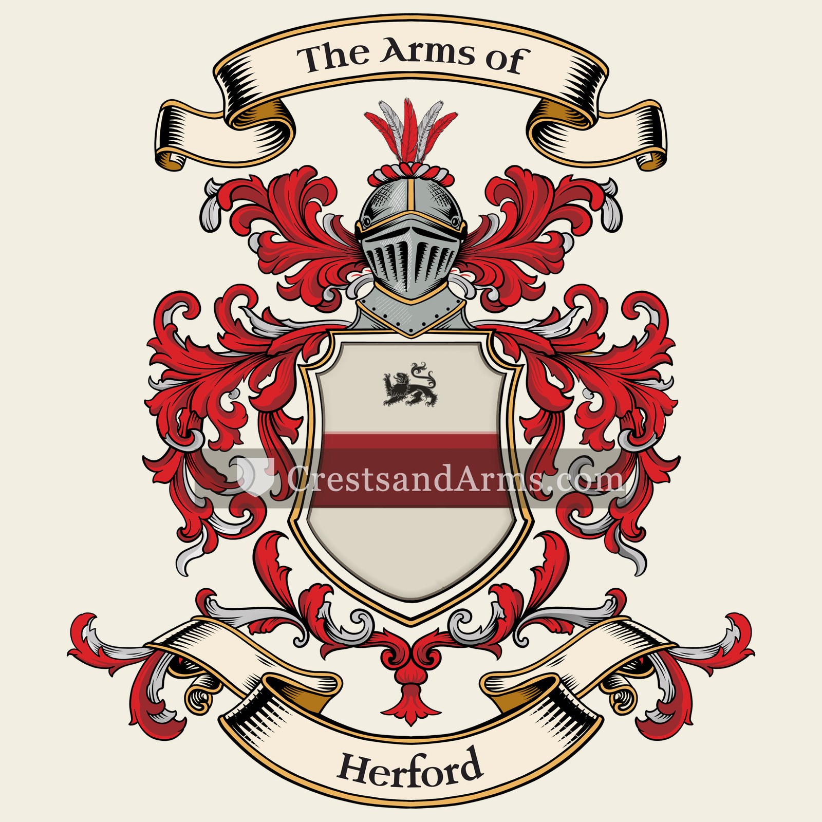 The Herford coat of arms
